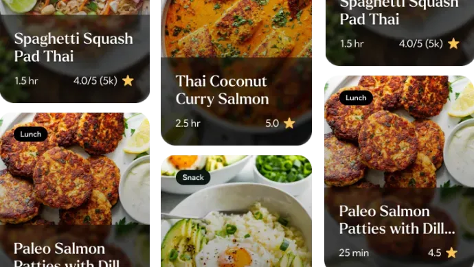 Meal cards
